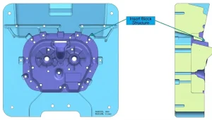 Mold Insert Structure for the Vulnerable Area