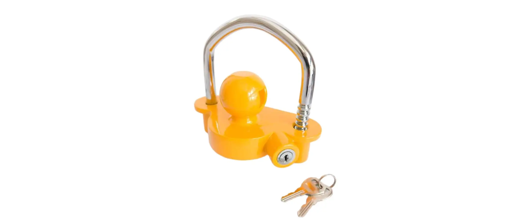 U shaped anti theft trailer coupling lock RY103