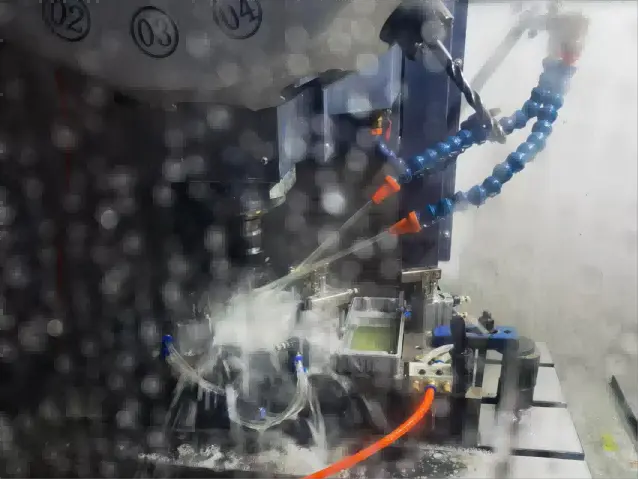 Precision CNC machining and automatic drilling process for aluminum speaker frame