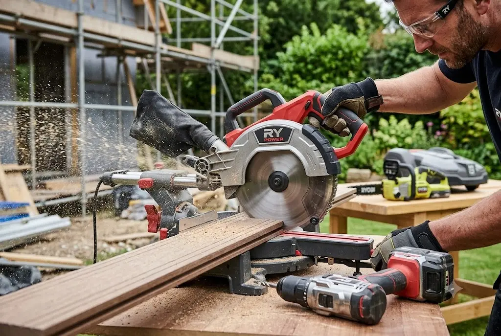 Precision zinc and aluminum die-casting components inside professional handheld power tools and outdoor garden machinery motors.